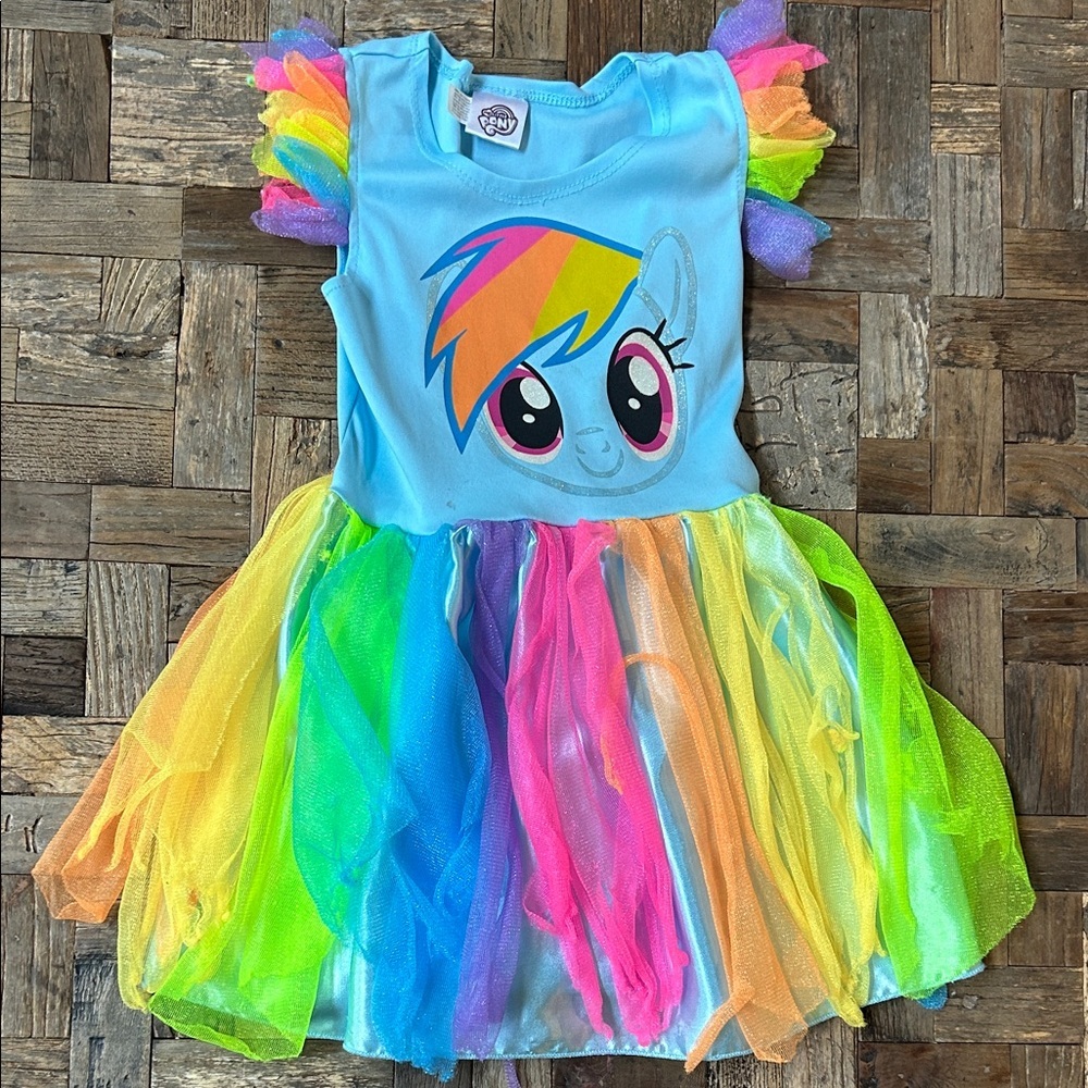 My Little Pony Rainbow Dash Costume Dress Up Size 4-6